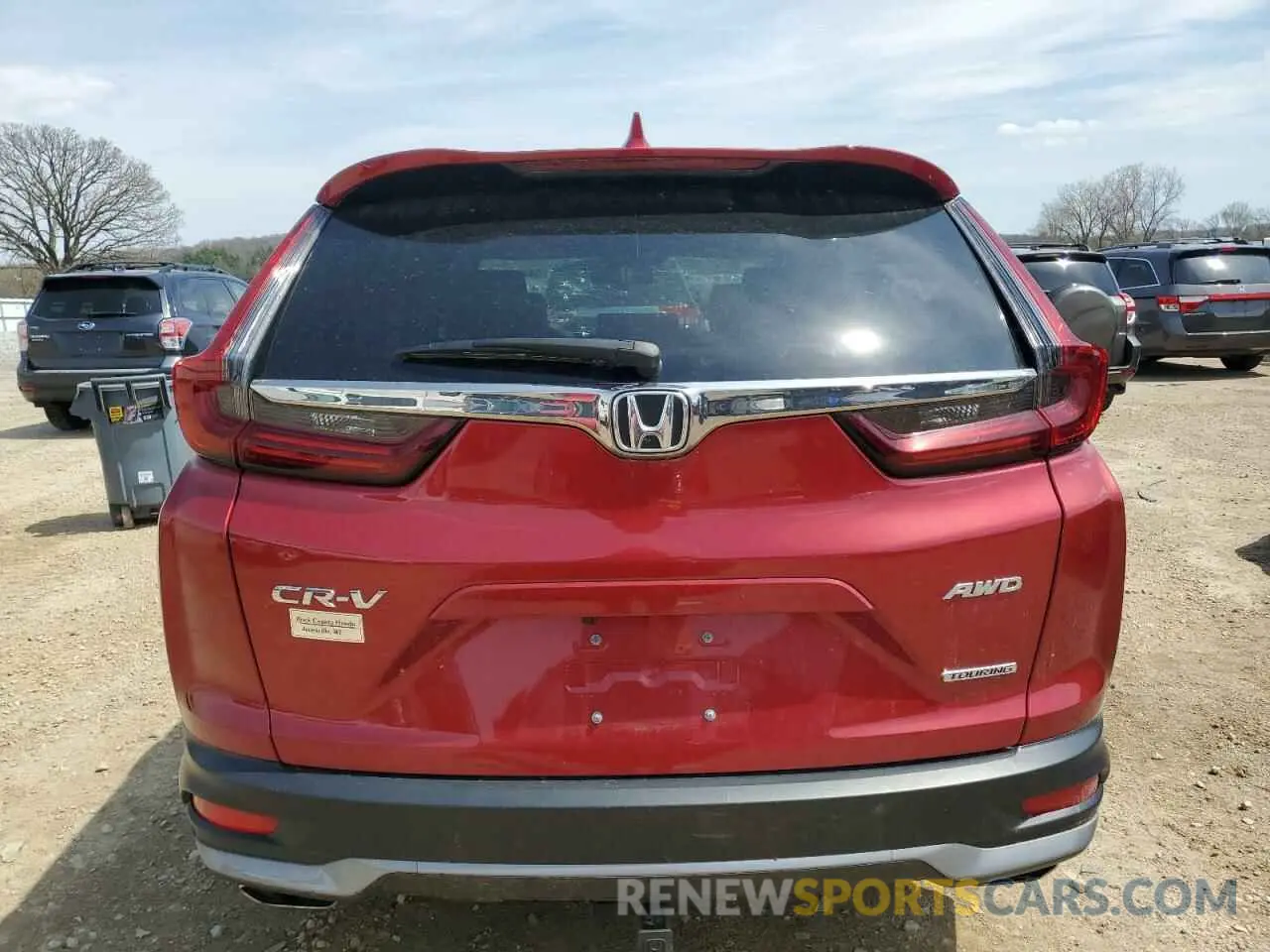 6 Photograph of a damaged car 2HKRW2H98MH658016 HONDA CRV 2021