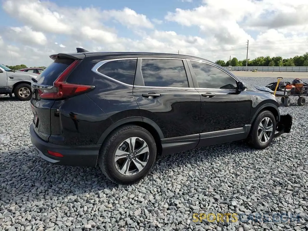 3 Photograph of a damaged car 5J6RW1H22MA002490 HONDA CRV 2021