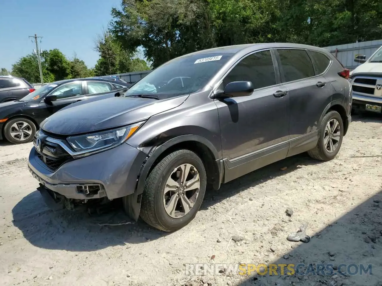 1 Photograph of a damaged car 5J6RW1H2XML004301 HONDA CRV 2021