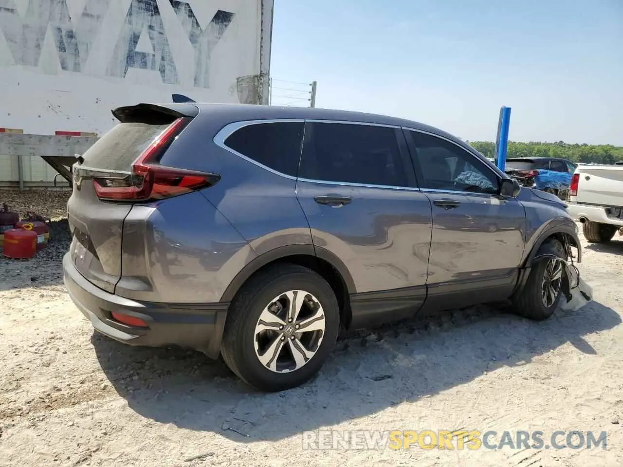 3 Photograph of a damaged car 5J6RW1H2XML004301 HONDA CRV 2021
