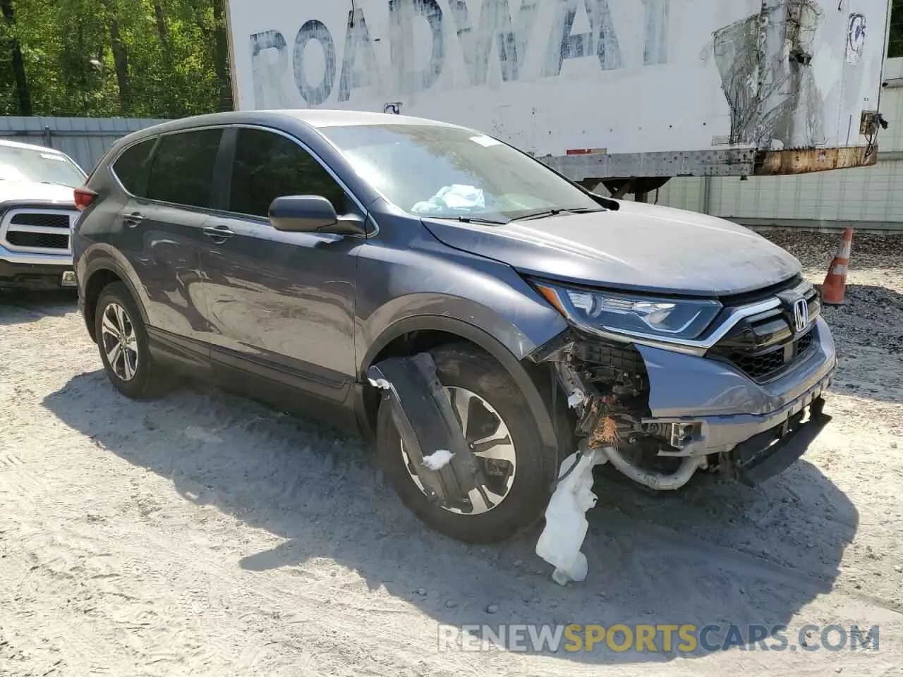 4 Photograph of a damaged car 5J6RW1H2XML004301 HONDA CRV 2021