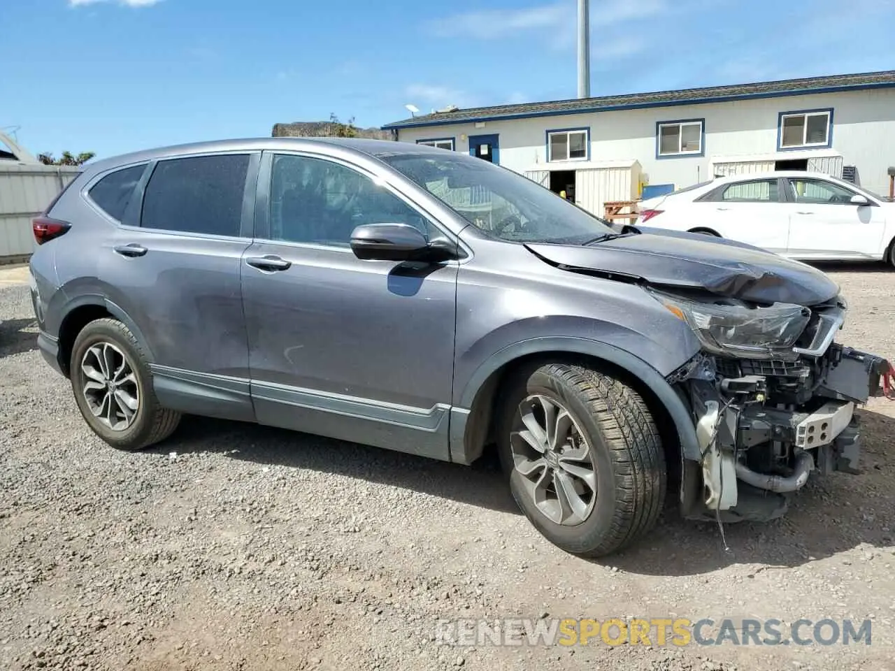 4 Photograph of a damaged car 5J6RW1H51MA012535 HONDA CRV 2021