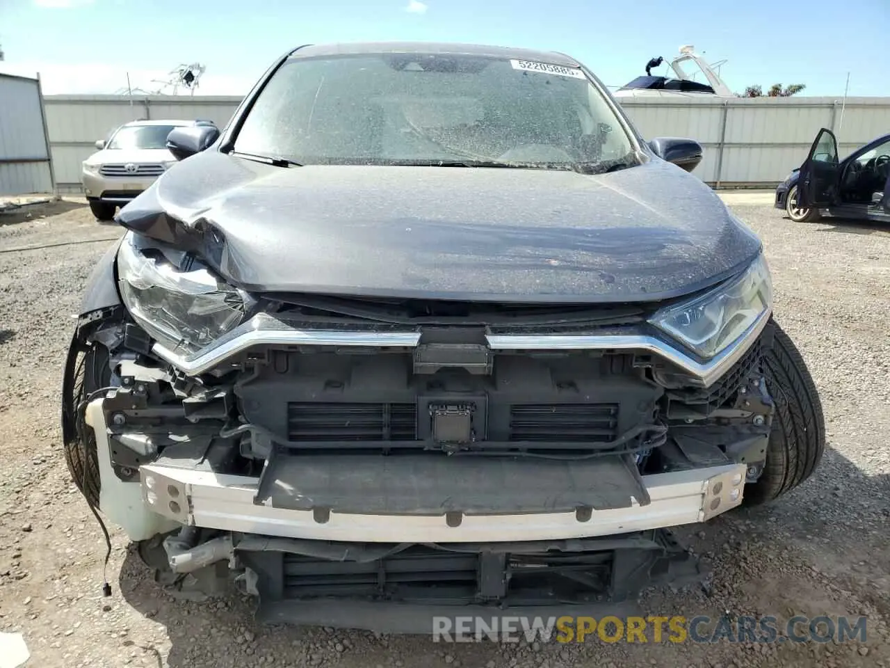 5 Photograph of a damaged car 5J6RW1H51MA012535 HONDA CRV 2021