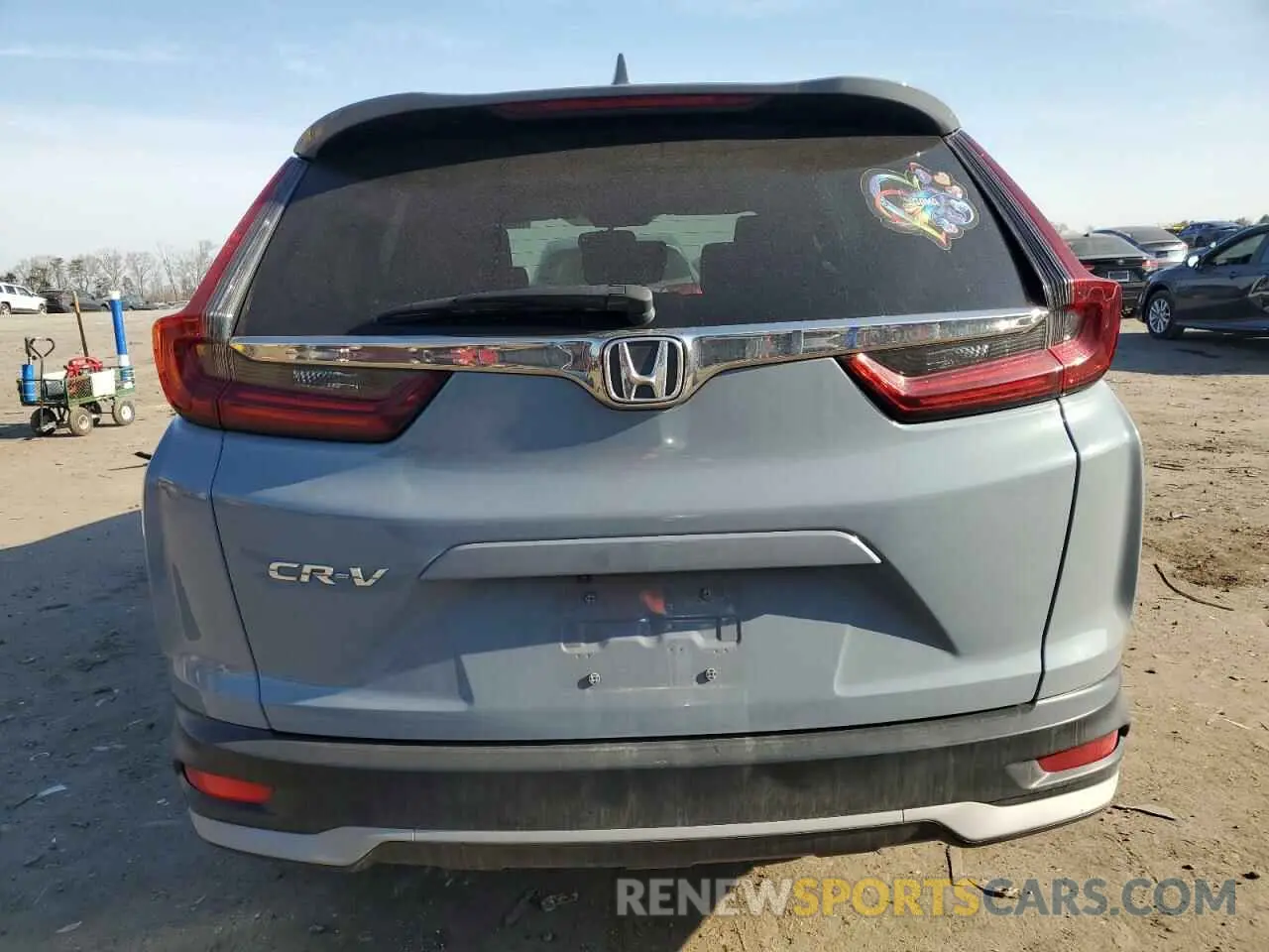 6 Photograph of a damaged car 5J6RW1H54MA009838 HONDA CRV 2021