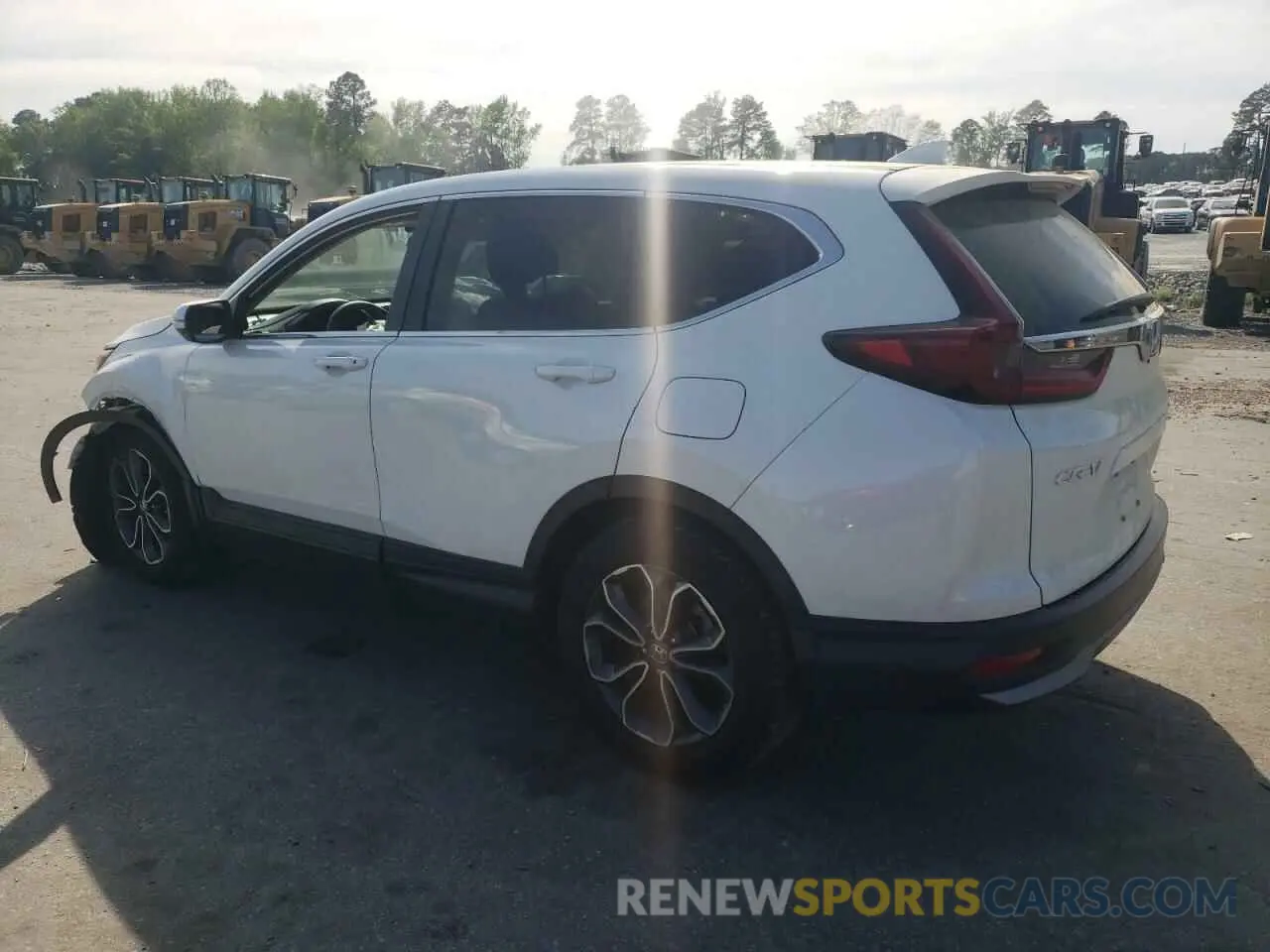 2 Photograph of a damaged car 5J6RW1H54MA013825 HONDA CRV 2021