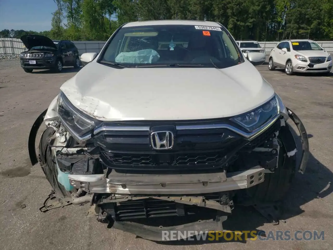 5 Photograph of a damaged car 5J6RW1H54MA013825 HONDA CRV 2021
