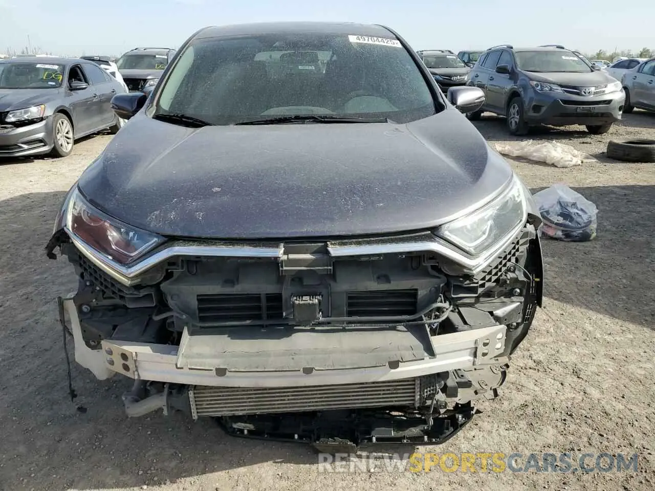 5 Photograph of a damaged car 5J6RW1H56MA010537 HONDA CRV 2021