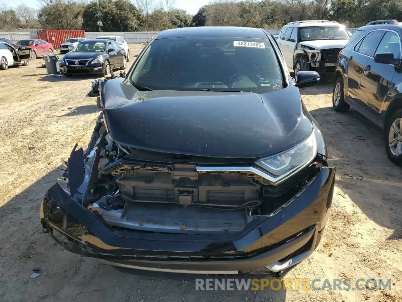 5 Photograph of a damaged car 5J6RW1H57MA006092 HONDA CRV 2021