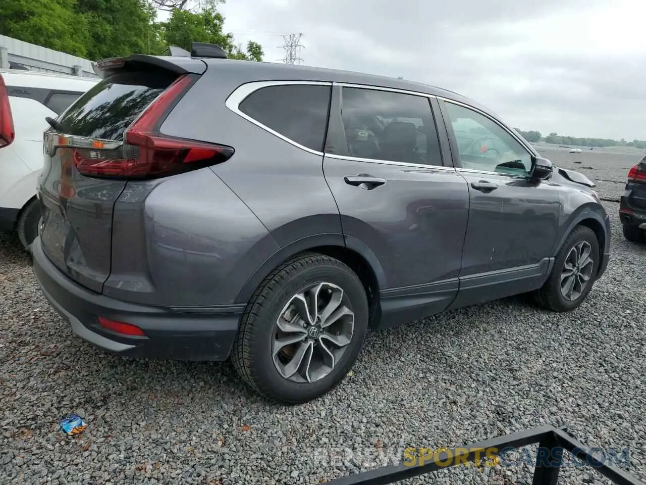 3 Photograph of a damaged car 5J6RW1H58MA006957 HONDA CRV 2021