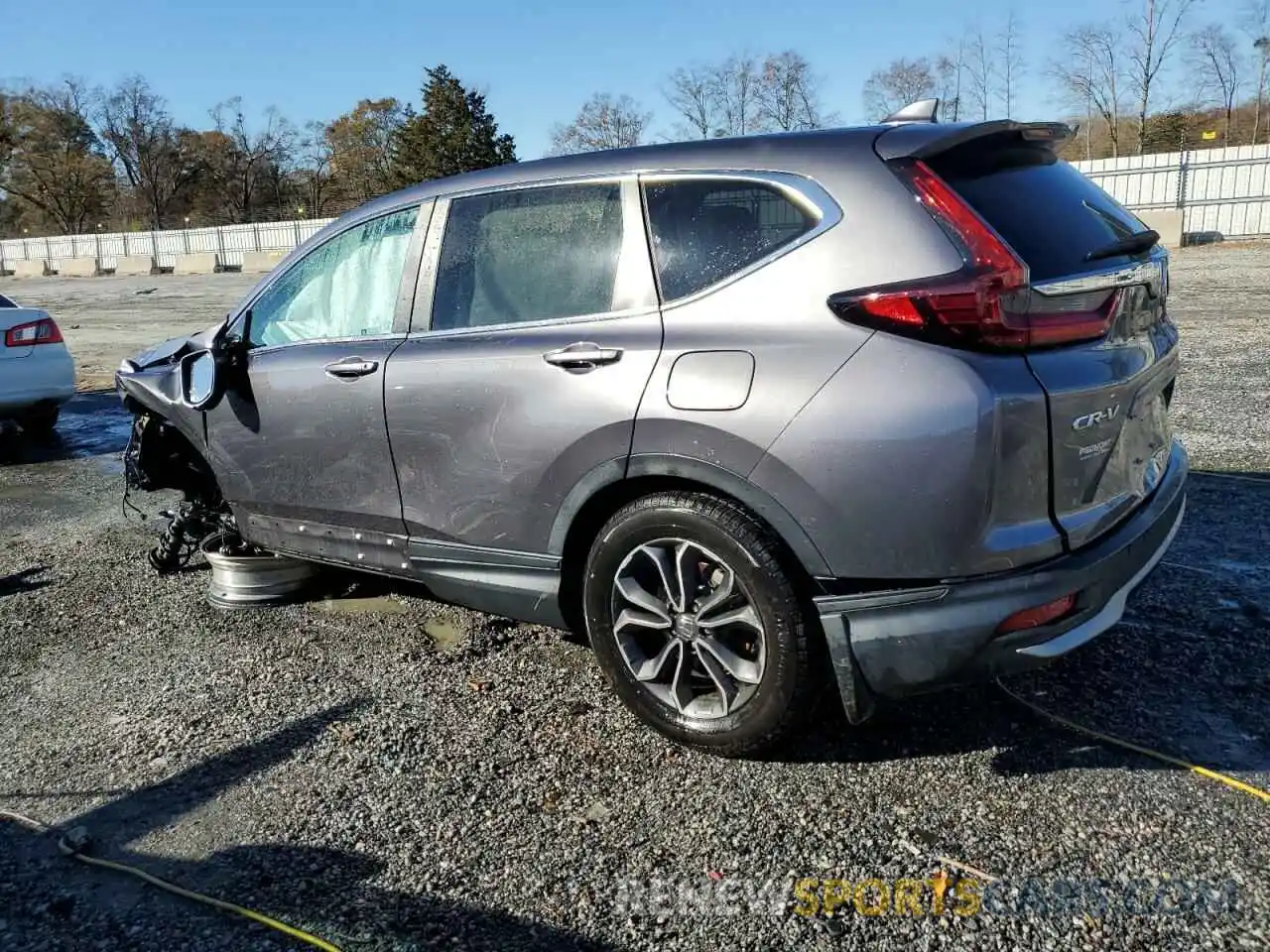 2 Photograph of a damaged car 5J6RW1H59MA005963 HONDA CRV 2021