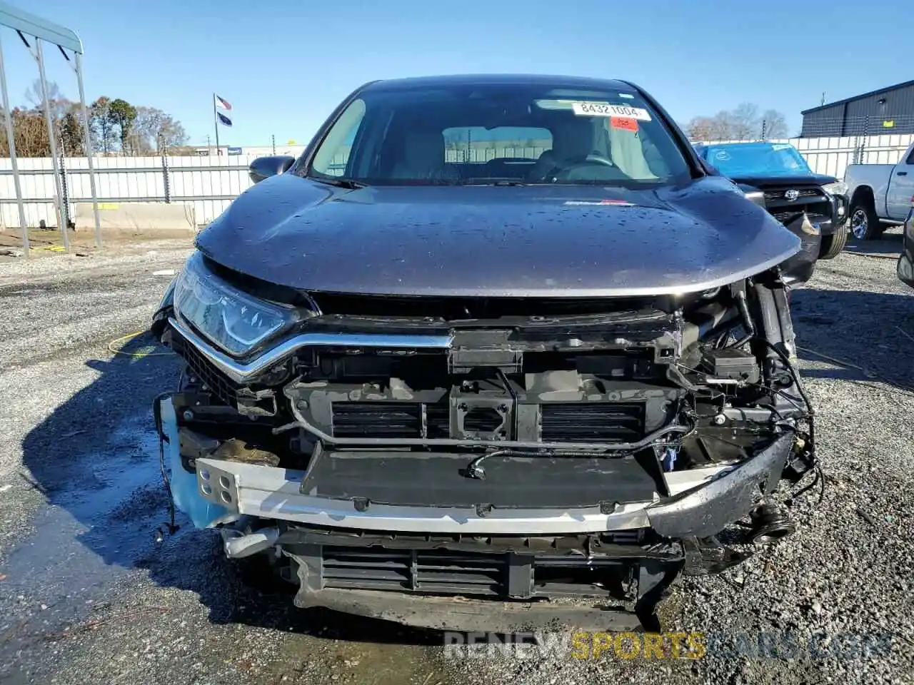 5 Photograph of a damaged car 5J6RW1H59MA005963 HONDA CRV 2021