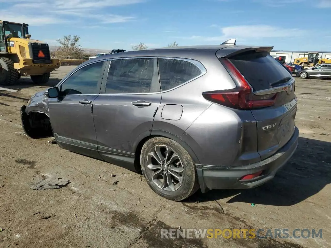 2 Photograph of a damaged car 5J6RW1H59MA010869 HONDA CRV 2021