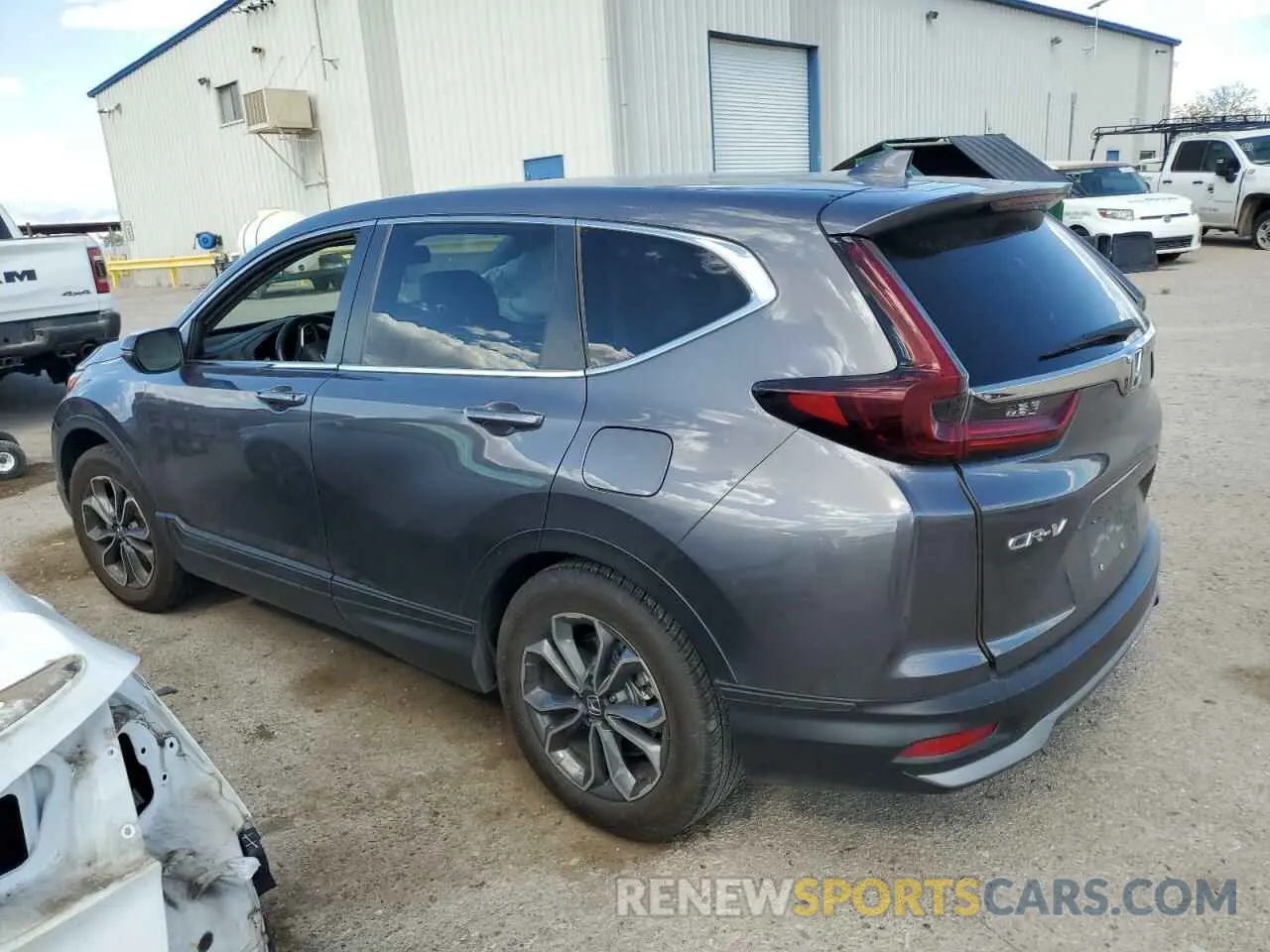 2 Photograph of a damaged car 5J6RW1H85MA014007 HONDA CRV 2021