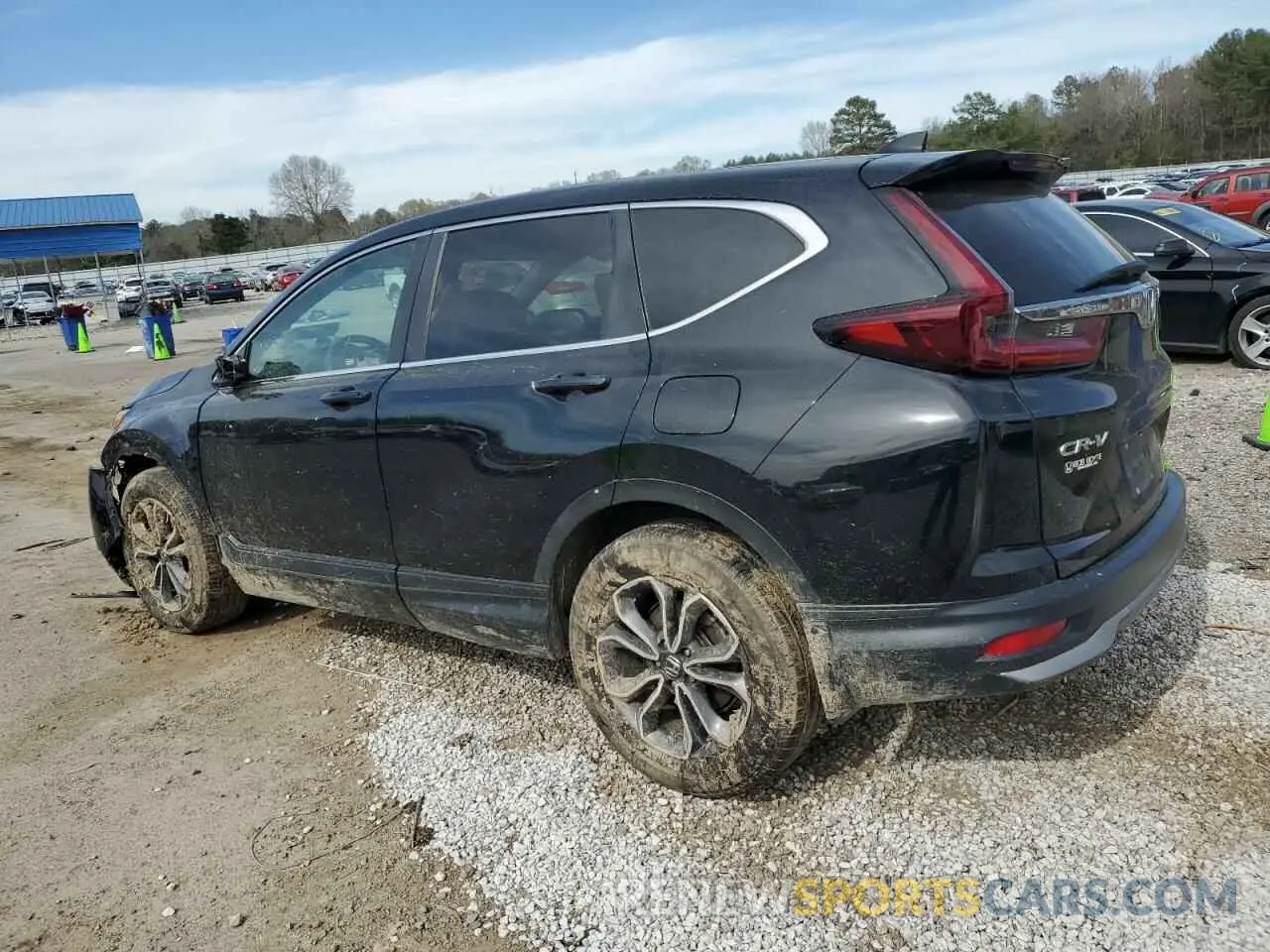 2 Photograph of a damaged car 5J6RW1H86ML008348 HONDA CRV 2021