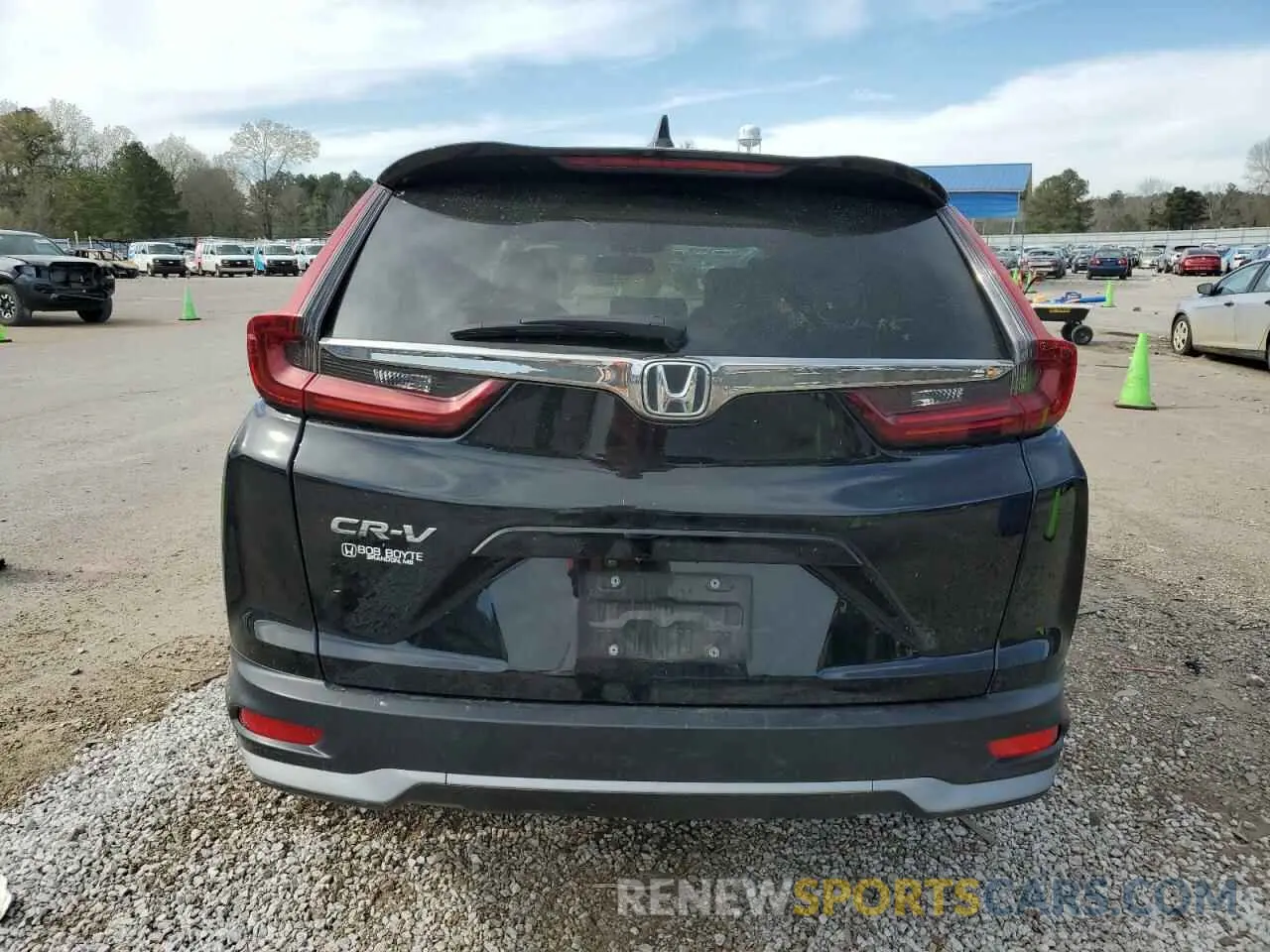 6 Photograph of a damaged car 5J6RW1H86ML008348 HONDA CRV 2021