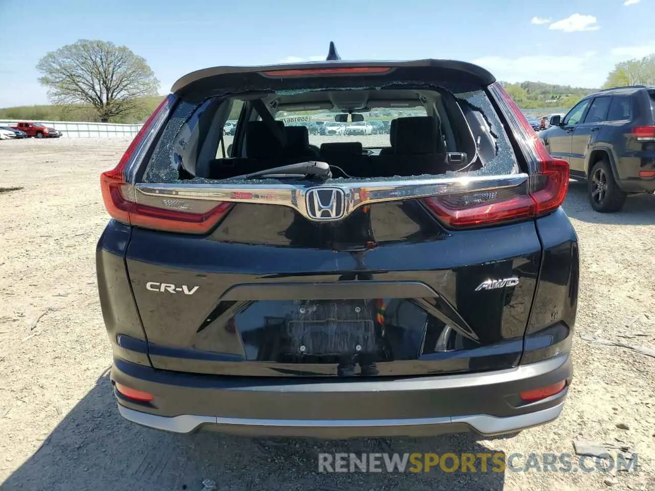 6 Photograph of a damaged car 5J6RW2H25ML018774 HONDA CRV 2021