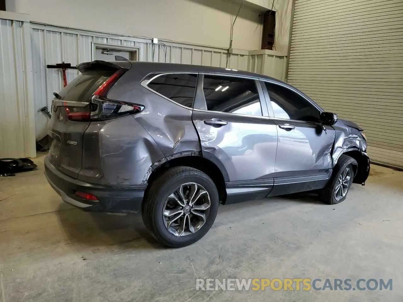 3 Photograph of a damaged car 5J6RW2H50ML014139 HONDA CRV 2021