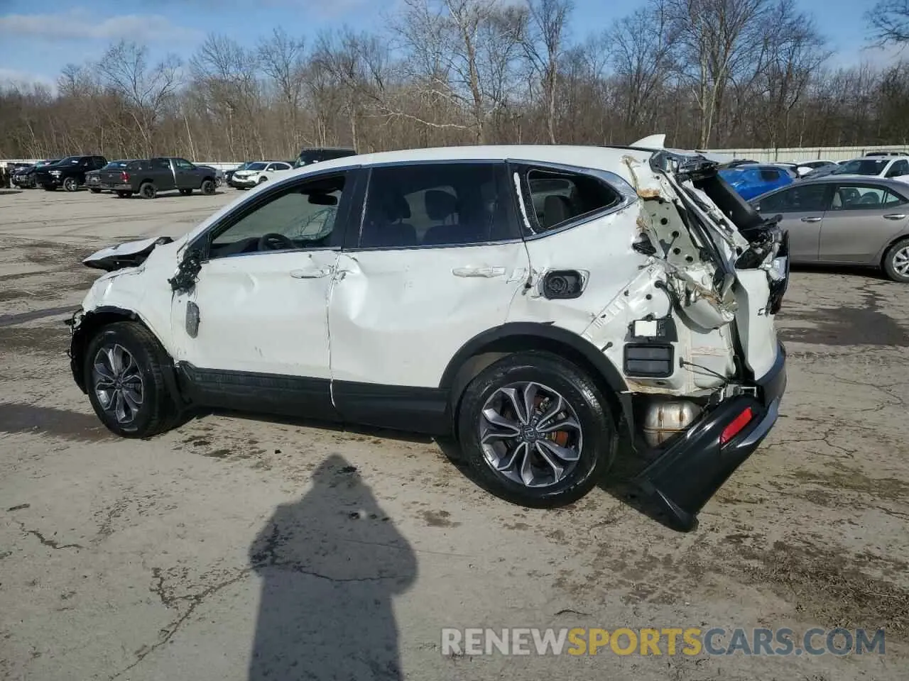 2 Photograph of a damaged car 5J6RW2H50ML025271 HONDA CRV 2021