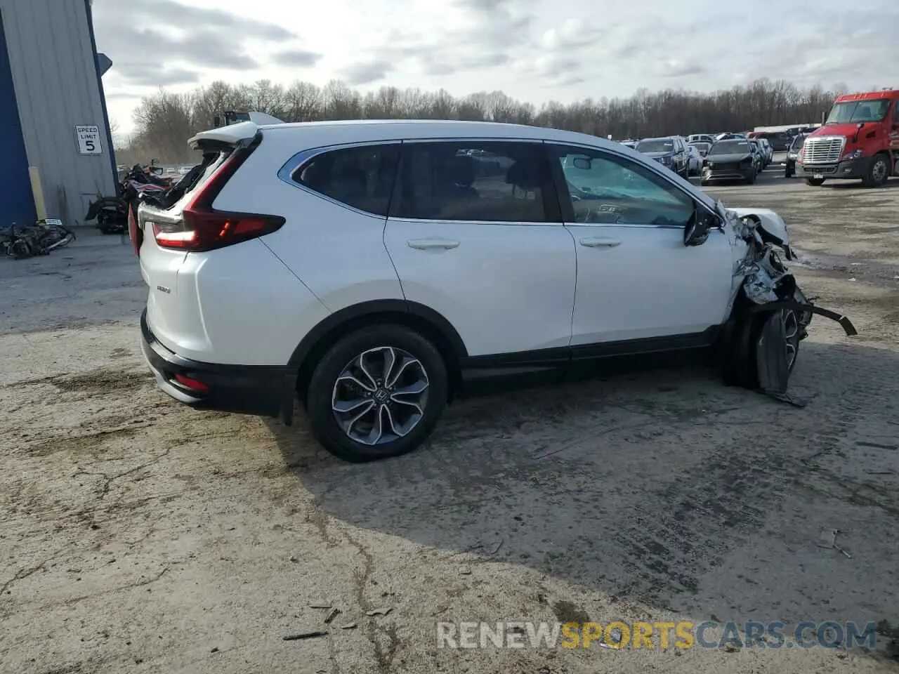 3 Photograph of a damaged car 5J6RW2H50ML025271 HONDA CRV 2021