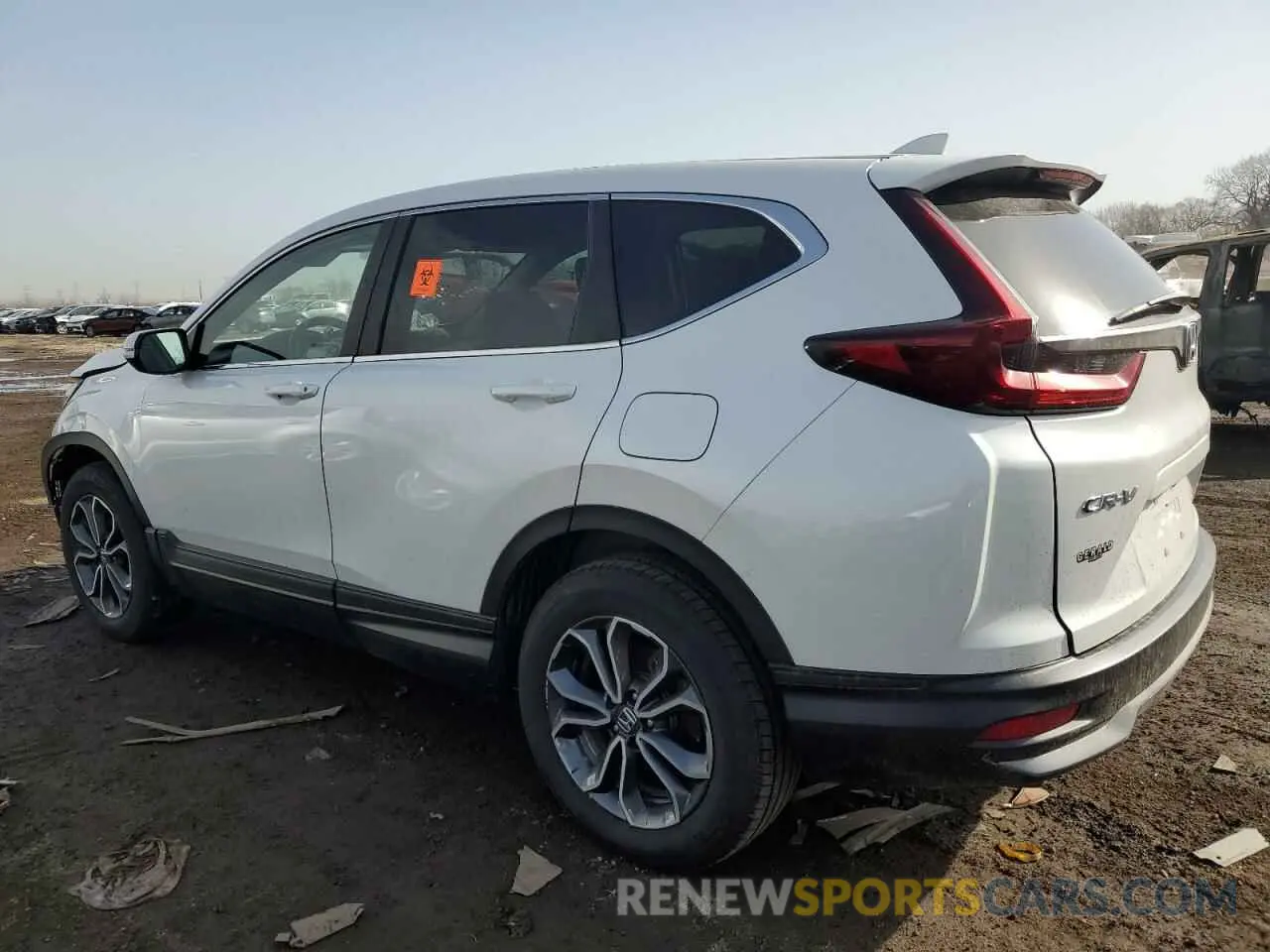 2 Photograph of a damaged car 5J6RW2H51ML017499 HONDA CRV 2021