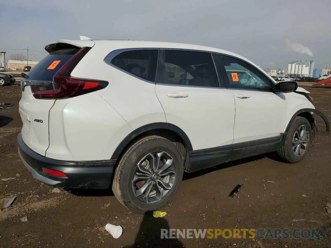 3 Photograph of a damaged car 5J6RW2H51ML017499 HONDA CRV 2021