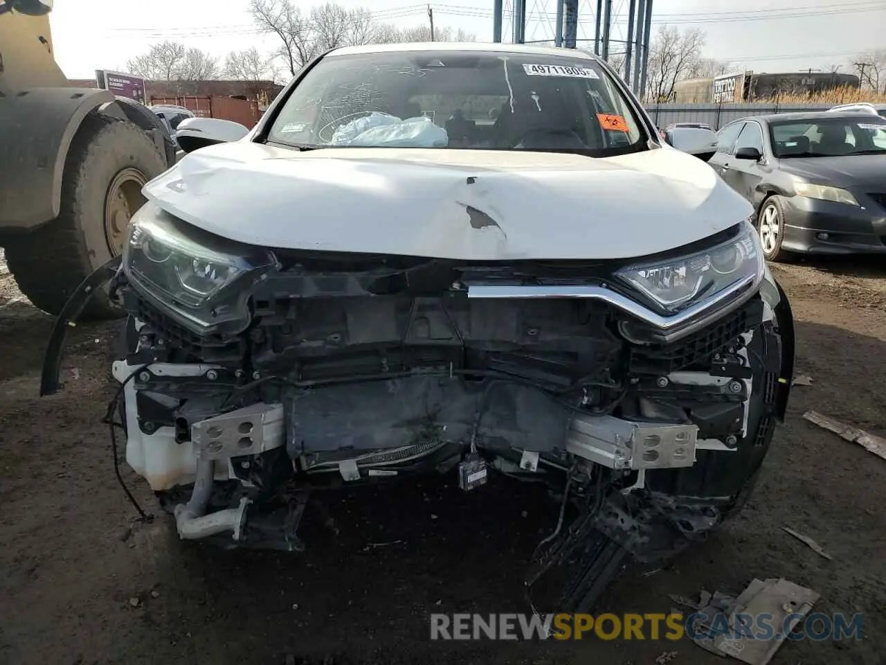 5 Photograph of a damaged car 5J6RW2H51ML017499 HONDA CRV 2021