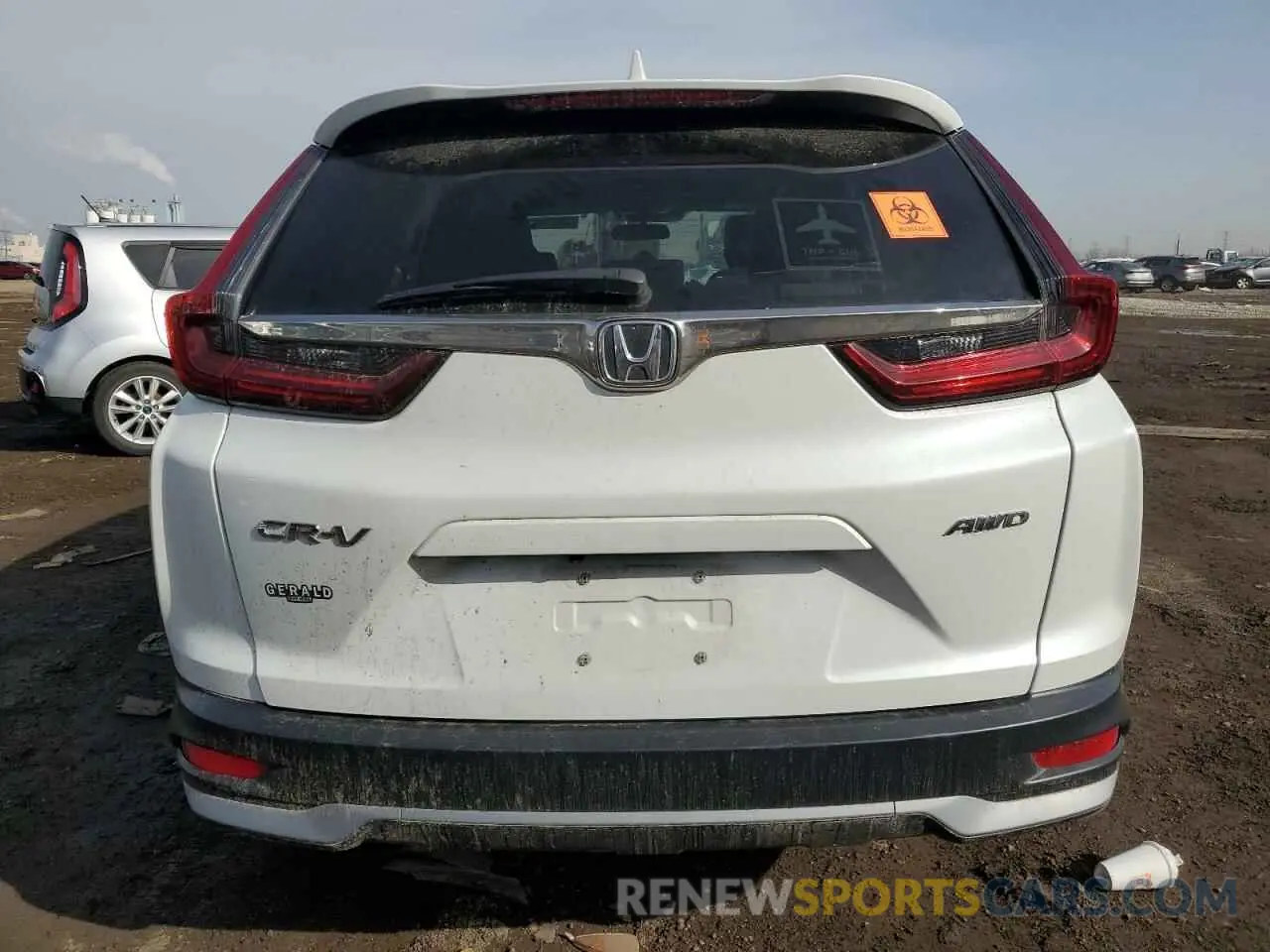 6 Photograph of a damaged car 5J6RW2H51ML017499 HONDA CRV 2021