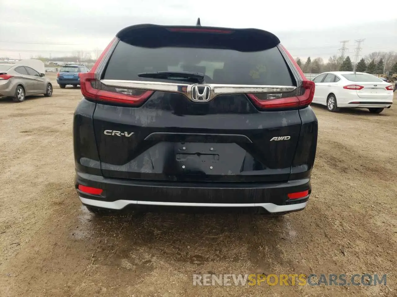 6 Photograph of a damaged car 5J6RW2H51ML021939 HONDA CRV 2021