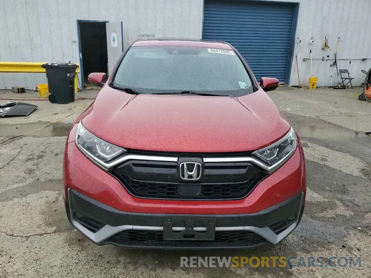 5 Photograph of a damaged car 5J6RW2H53MA004832 HONDA CRV 2021