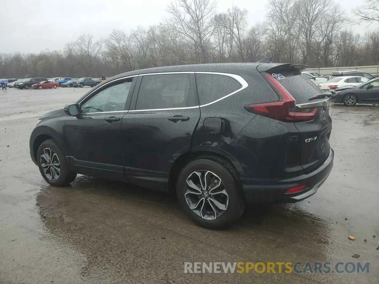 2 Photograph of a damaged car 5J6RW2H53ML001496 HONDA CRV 2021