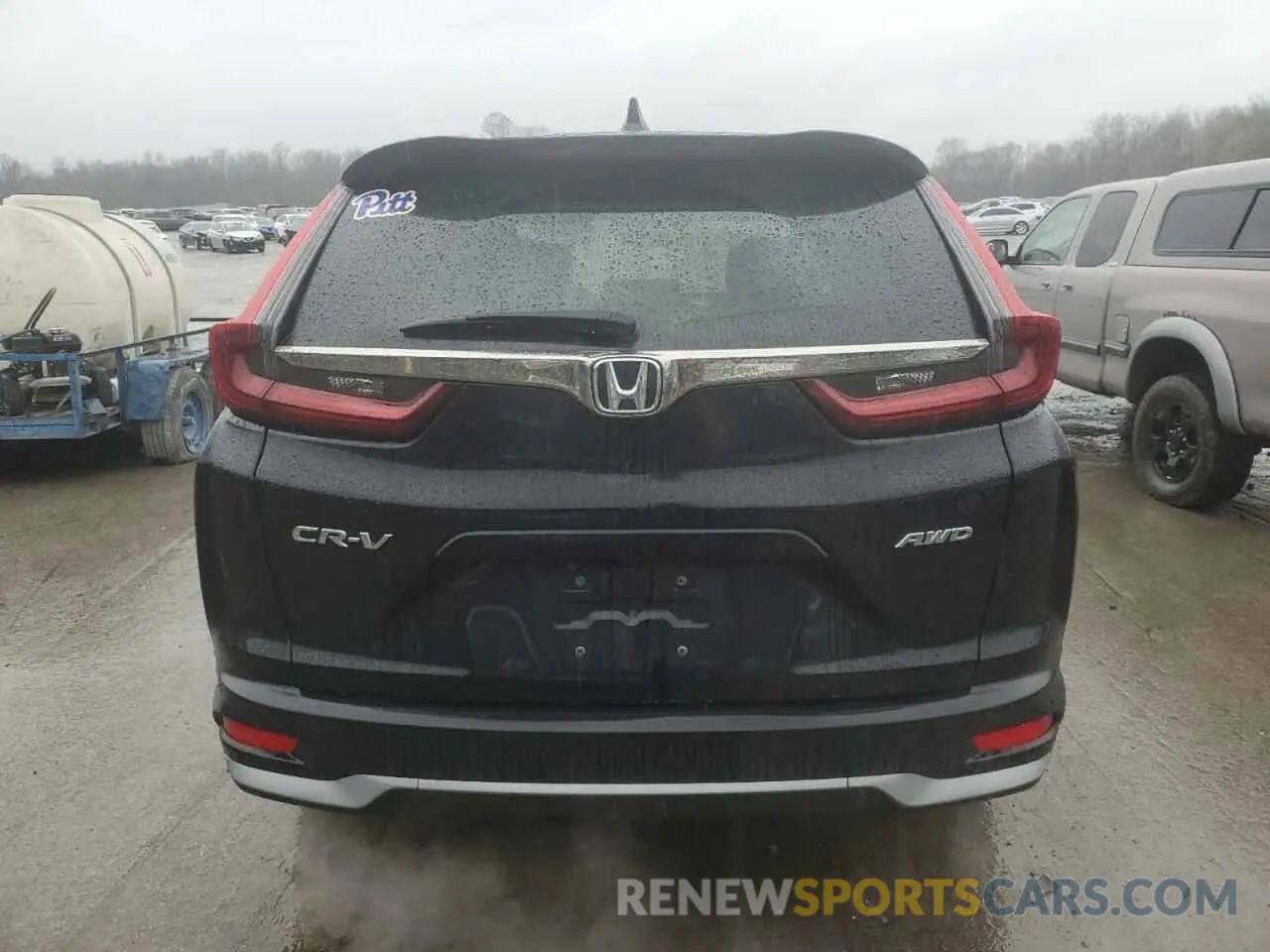 6 Photograph of a damaged car 5J6RW2H53ML001496 HONDA CRV 2021