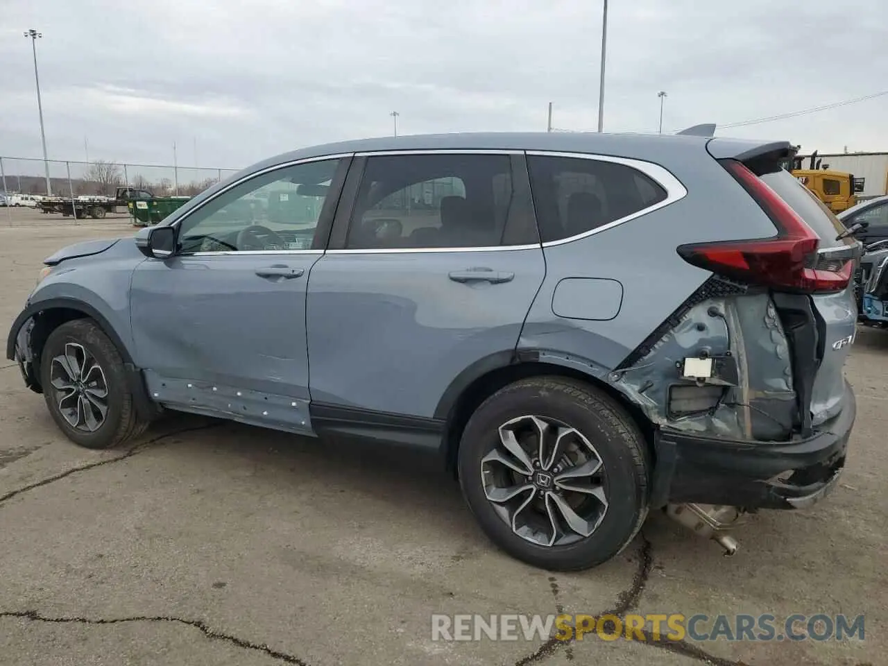 2 Photograph of a damaged car 5J6RW2H53ML010585 HONDA CRV 2021