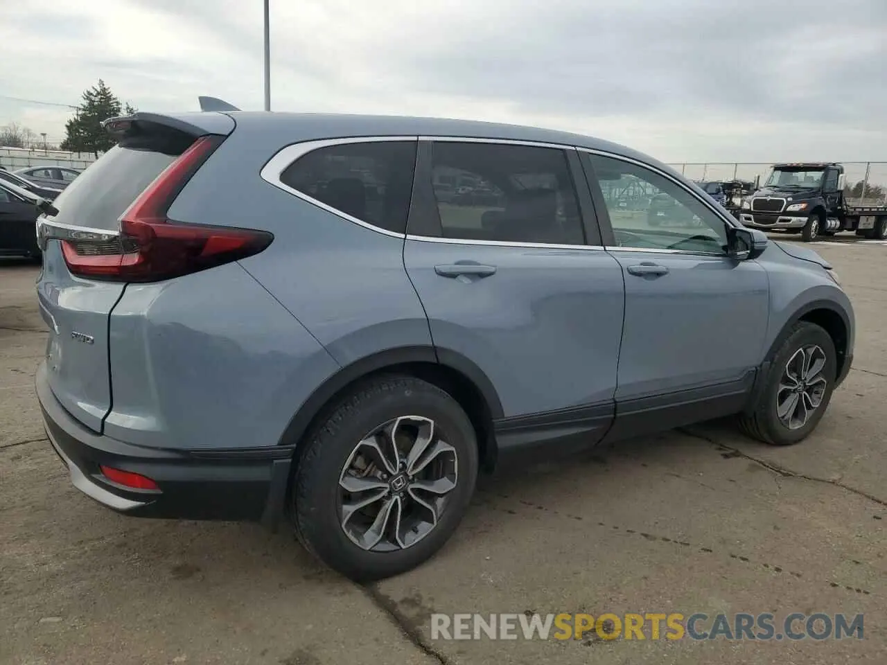 3 Photograph of a damaged car 5J6RW2H53ML010585 HONDA CRV 2021