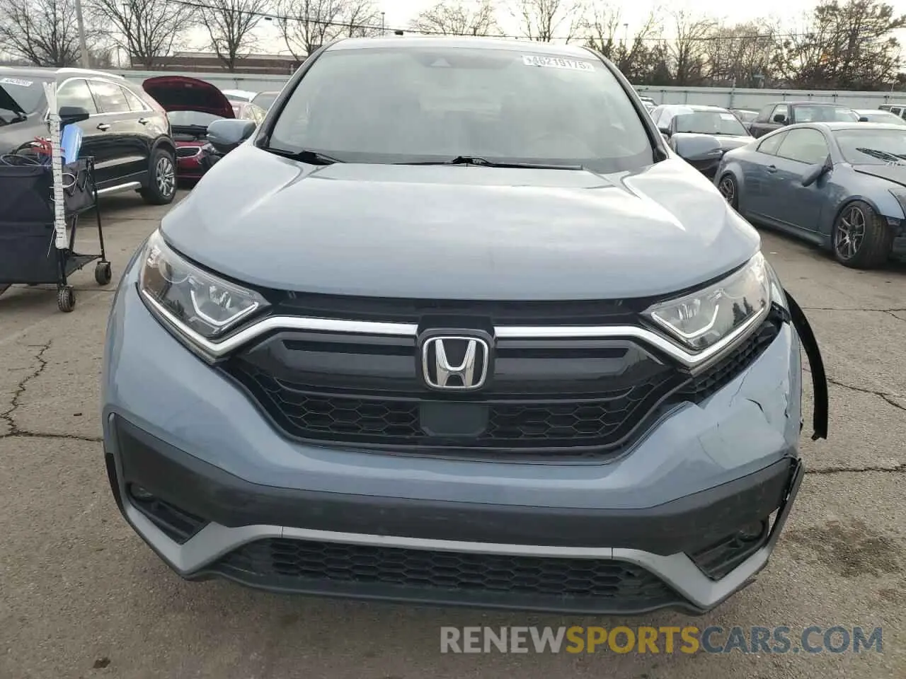 5 Photograph of a damaged car 5J6RW2H53ML010585 HONDA CRV 2021