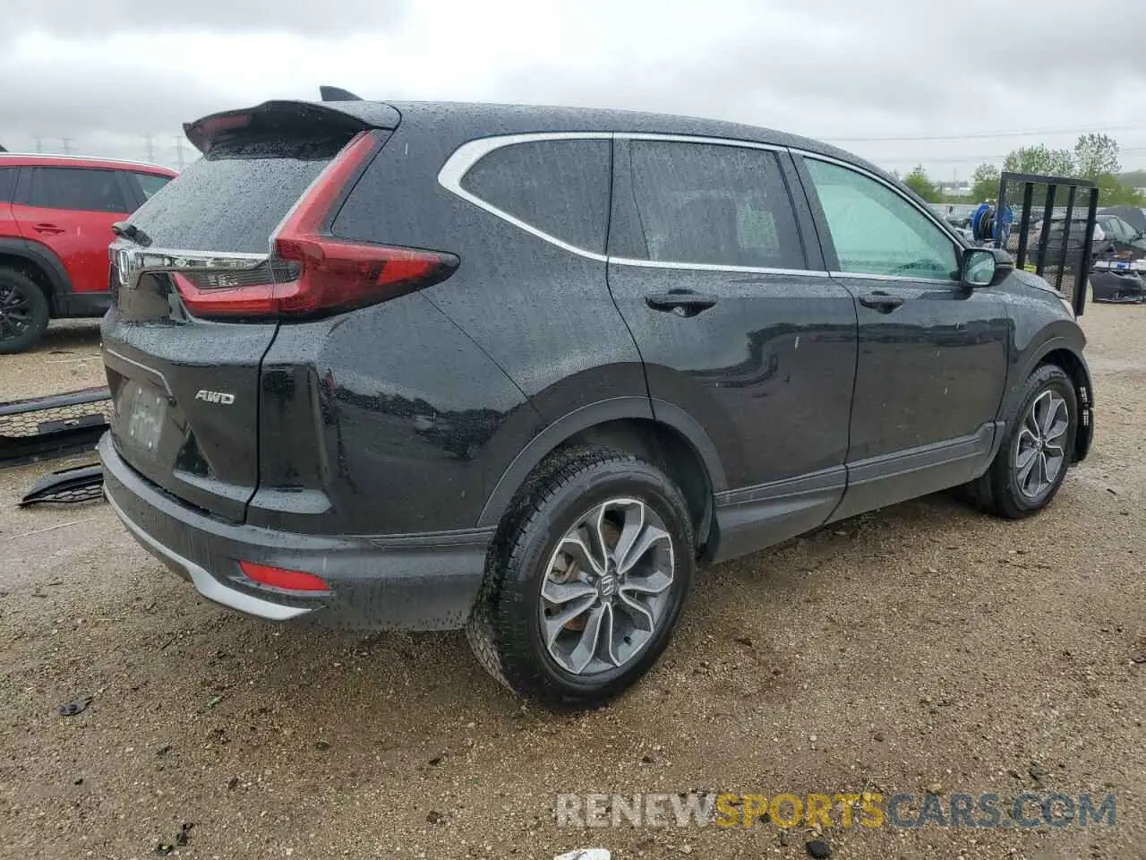3 Photograph of a damaged car 5J6RW2H53ML013454 HONDA CRV 2021