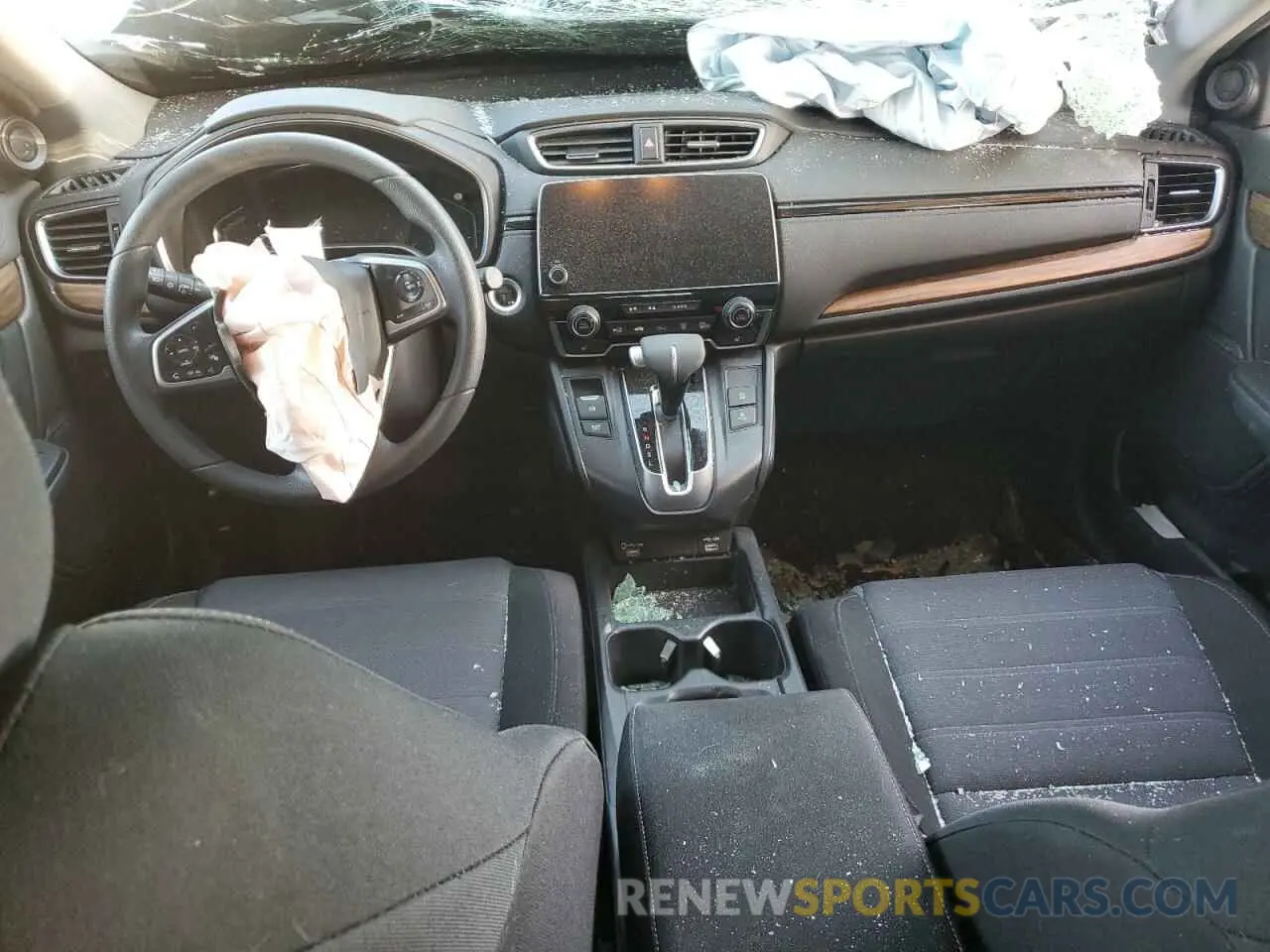 8 Photograph of a damaged car 5J6RW2H53ML015527 HONDA CRV 2021