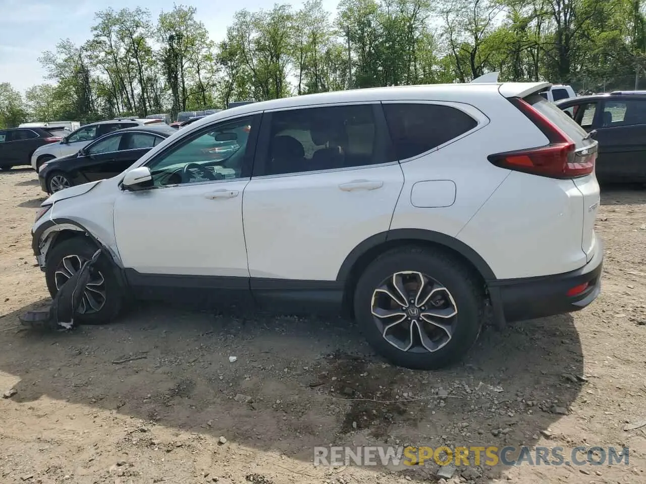 2 Photograph of a damaged car 5J6RW2H54MA002751 HONDA CRV 2021