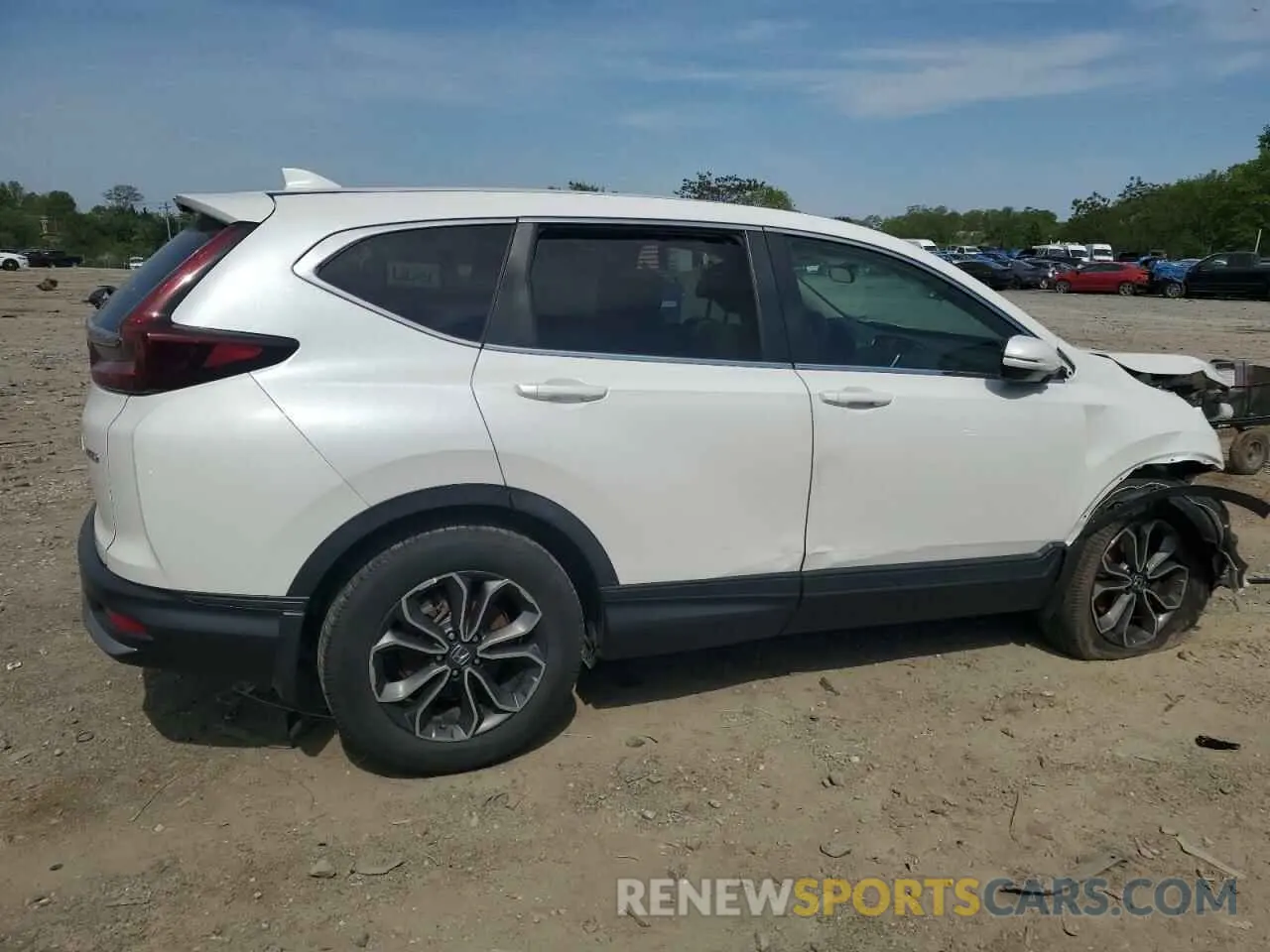 3 Photograph of a damaged car 5J6RW2H54MA002751 HONDA CRV 2021