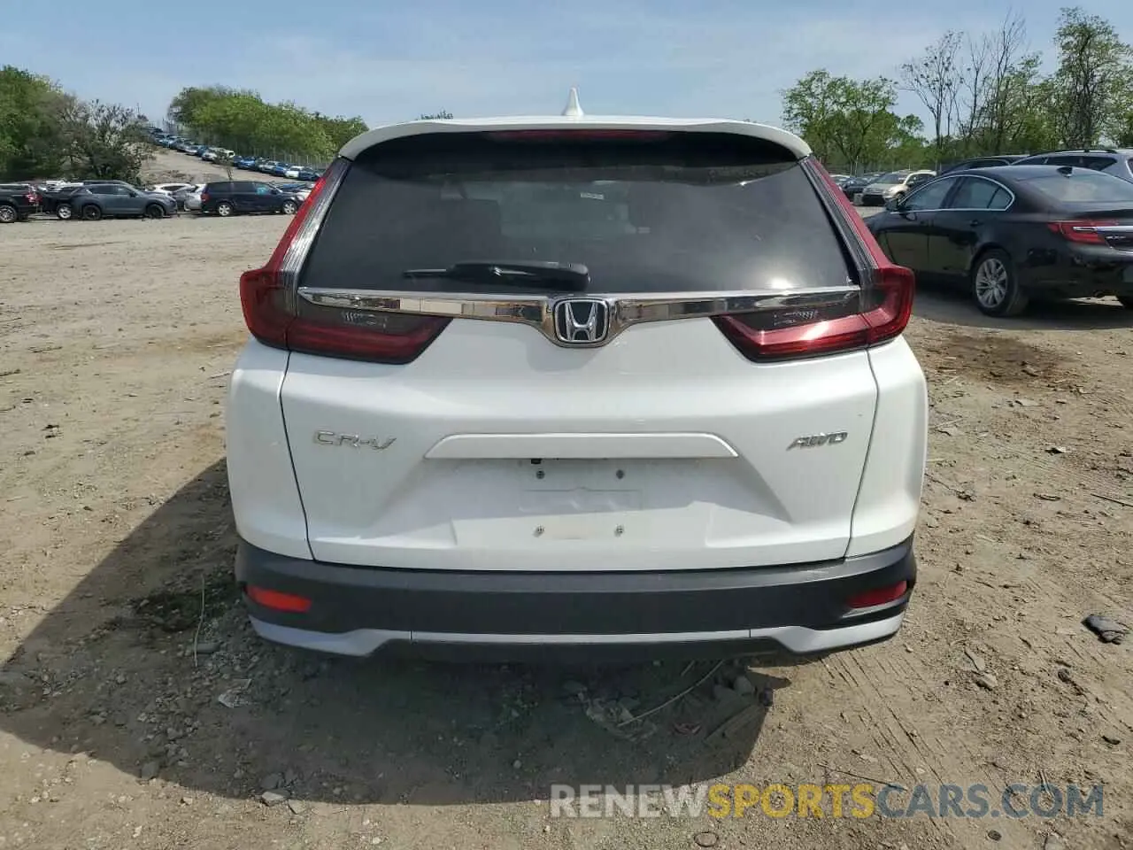 6 Photograph of a damaged car 5J6RW2H54MA002751 HONDA CRV 2021