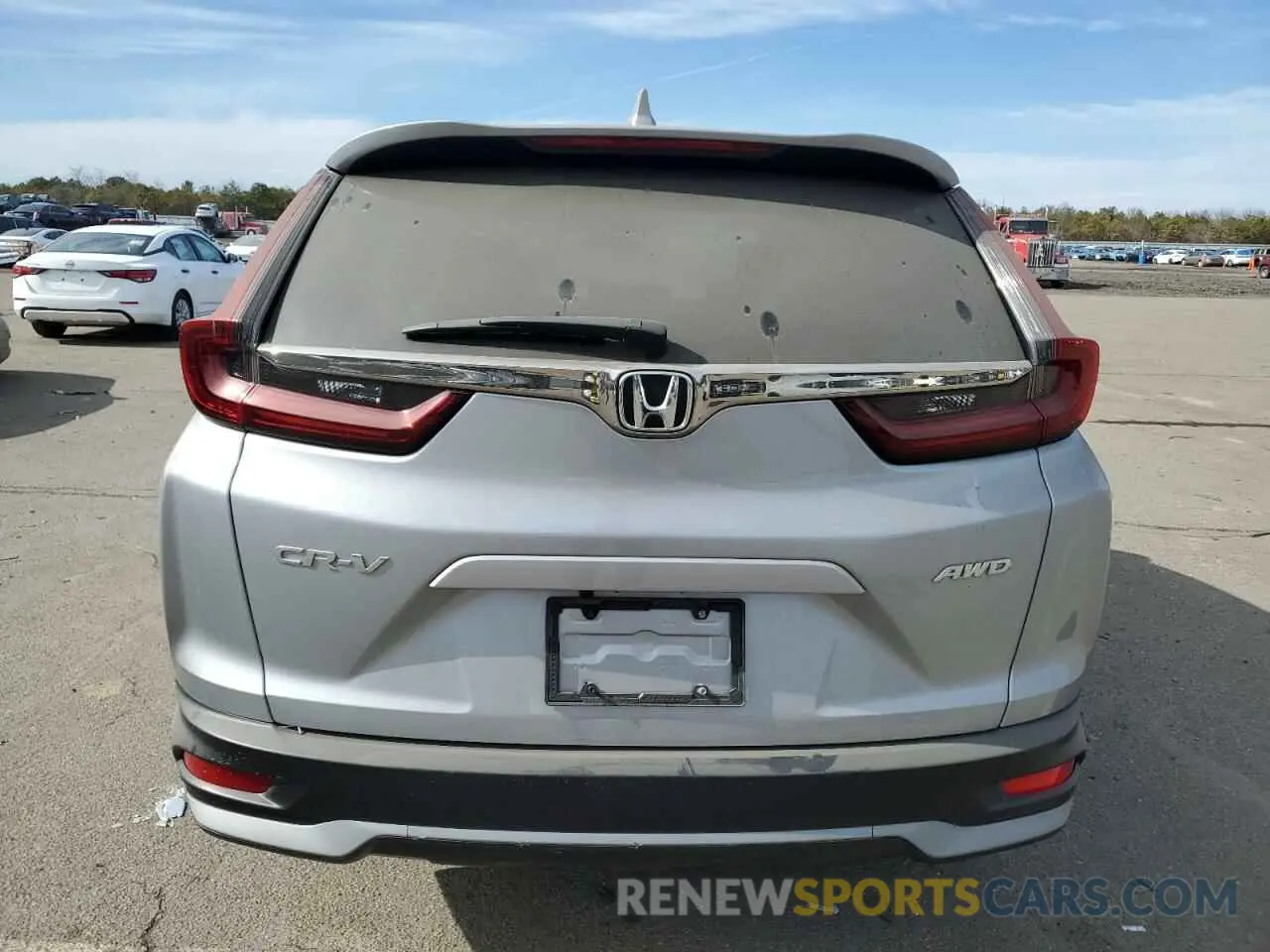 6 Photograph of a damaged car 5J6RW2H54MA013006 HONDA CRV 2021