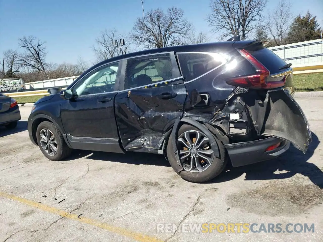 2 Photograph of a damaged car 5J6RW2H54MA014382 HONDA CRV 2021