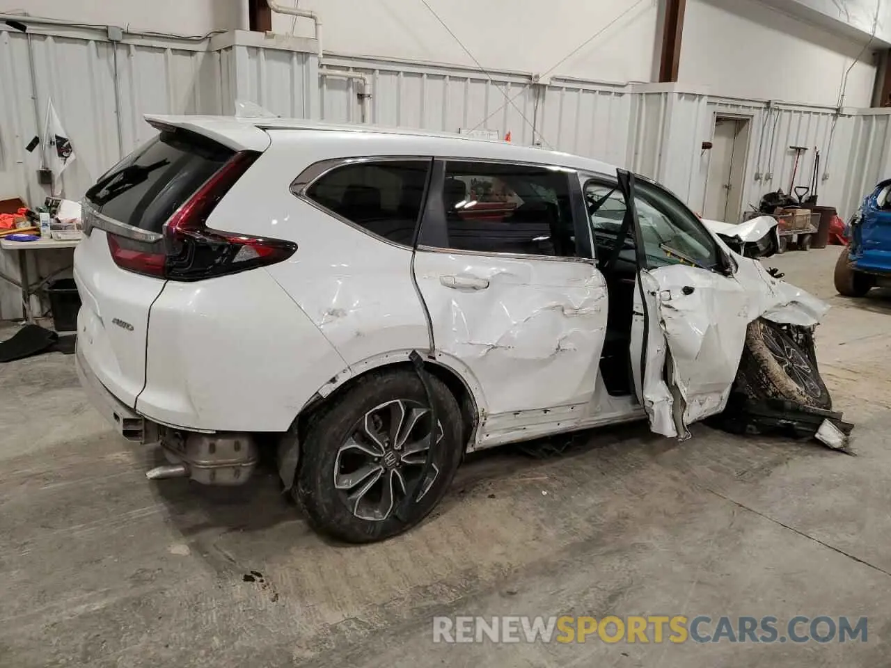 3 Photograph of a damaged car 5J6RW2H54MA015502 HONDA CRV 2021