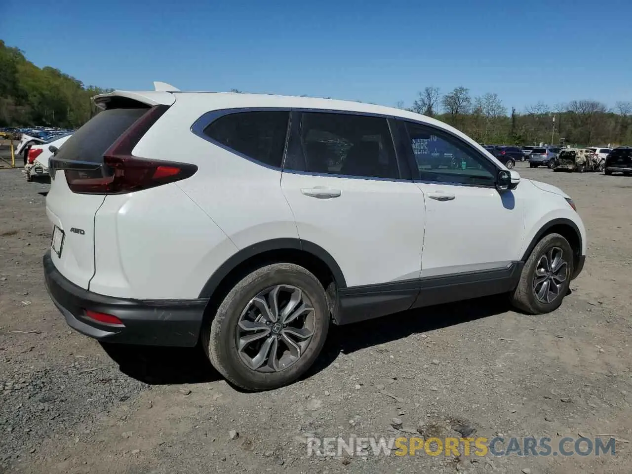 3 Photograph of a damaged car 5J6RW2H55ML019305 HONDA CRV 2021