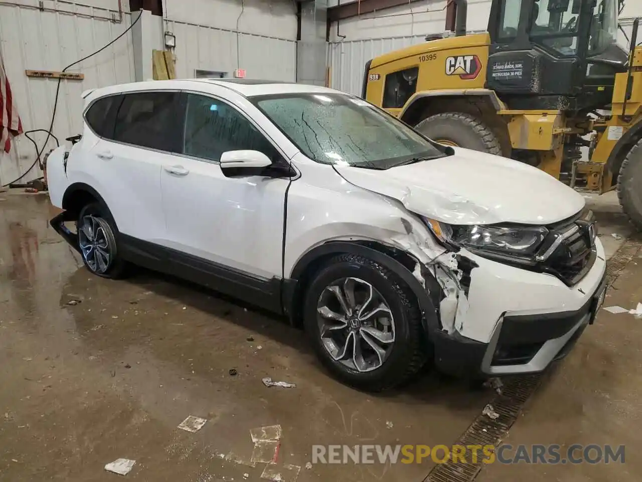 4 Photograph of a damaged car 5J6RW2H55ML020468 HONDA CRV 2021