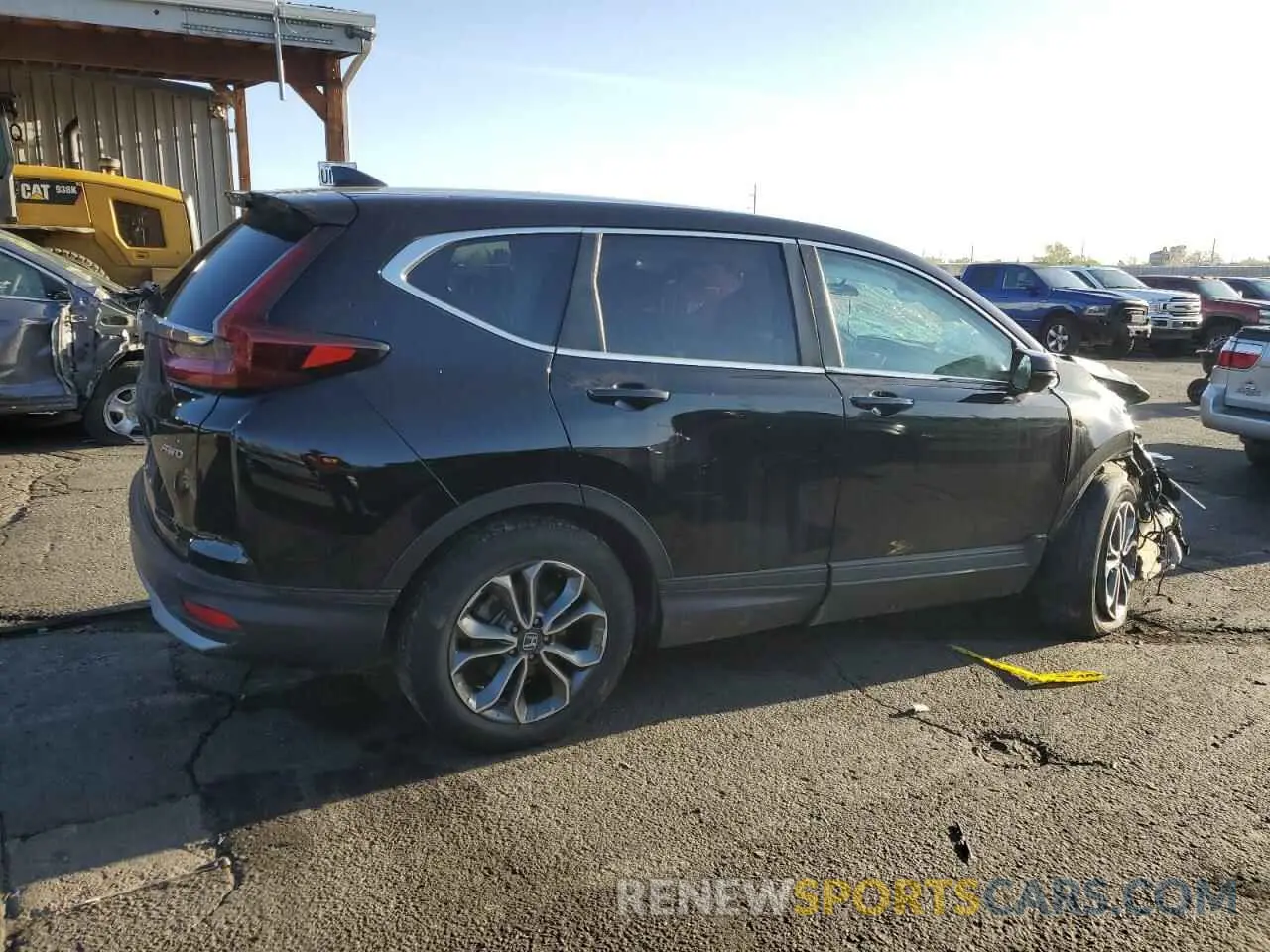 3 Photograph of a damaged car 5J6RW2H55ML022625 HONDA CRV 2021