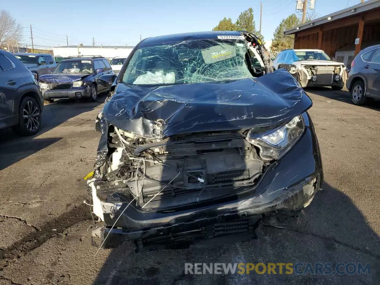 5 Photograph of a damaged car 5J6RW2H55ML022625 HONDA CRV 2021