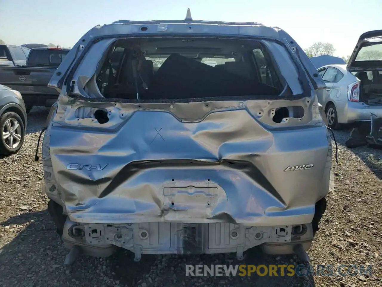 6 Photograph of a damaged car 5J6RW2H56MA016263 HONDA CRV 2021
