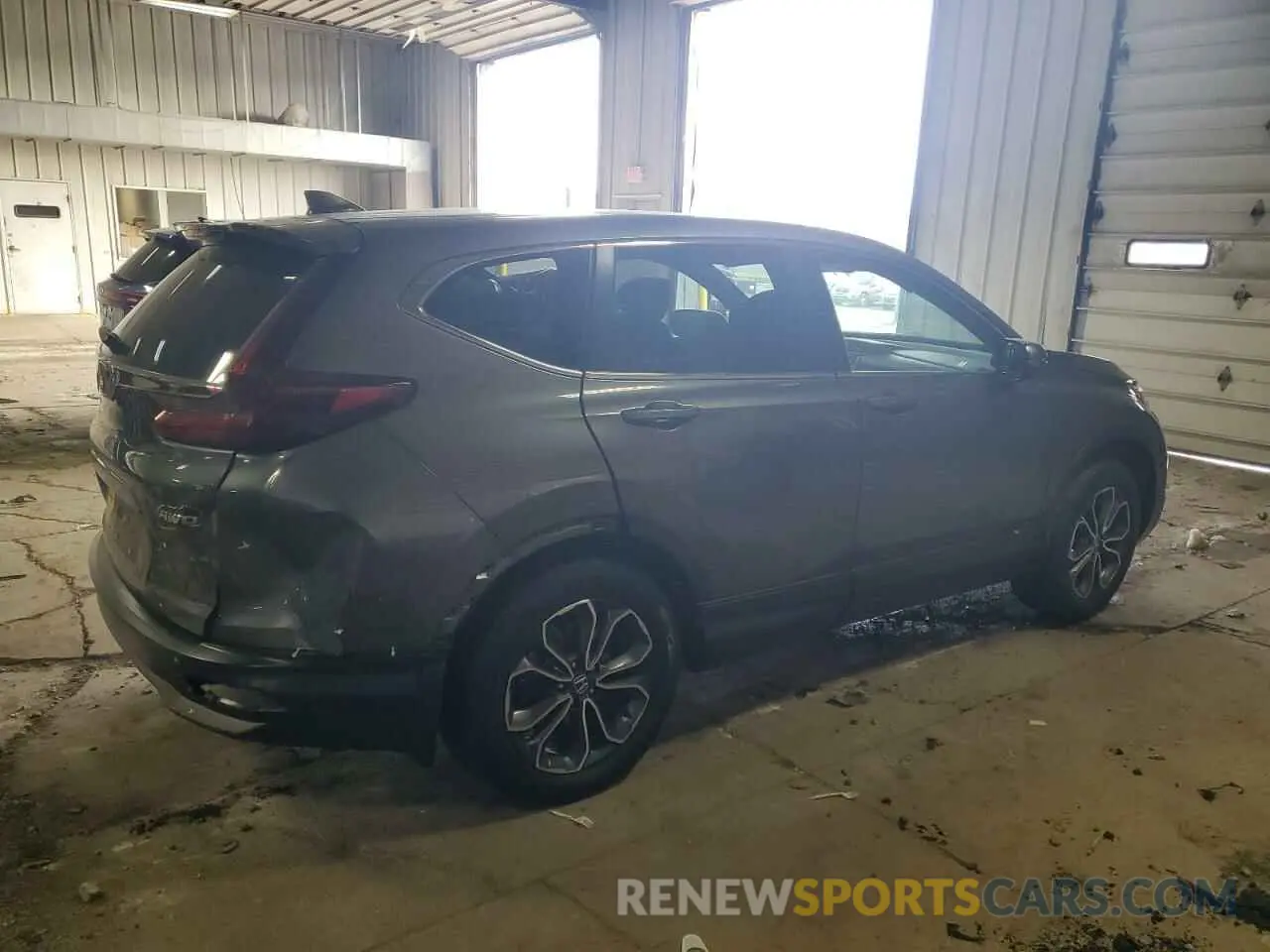 3 Photograph of a damaged car 5J6RW2H58ML004894 HONDA CRV 2021