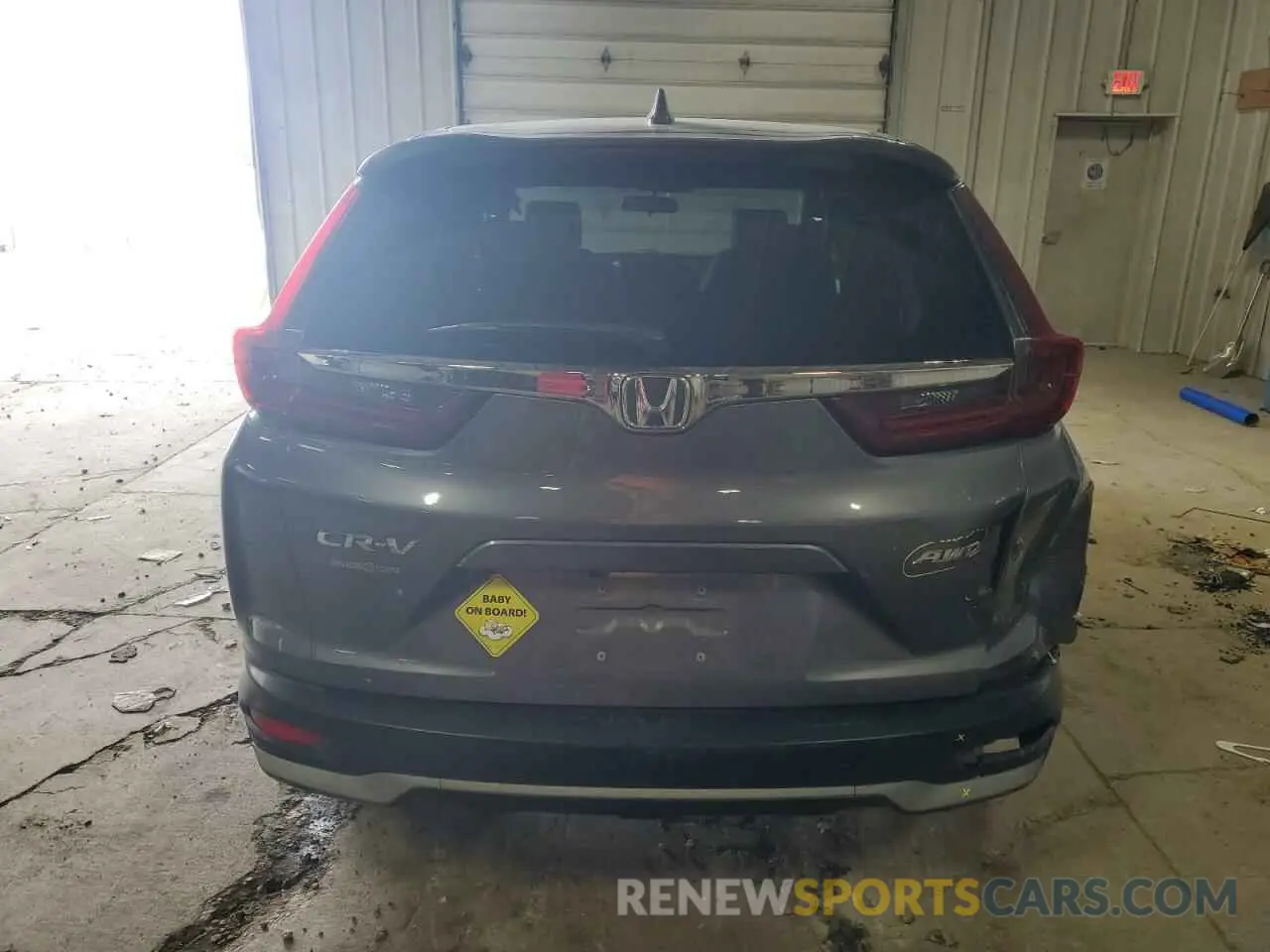 6 Photograph of a damaged car 5J6RW2H58ML004894 HONDA CRV 2021