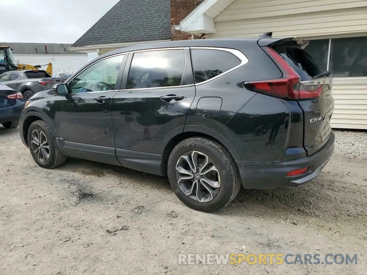 2 Photograph of a damaged car 5J6RW2H58ML017094 HONDA CRV 2021